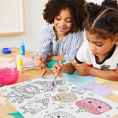 Kids Coloring Paper Roll