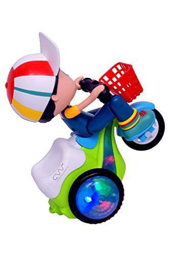 Stunt Tricycle Dancing Motorcycle 360 Degree Rotating Spot