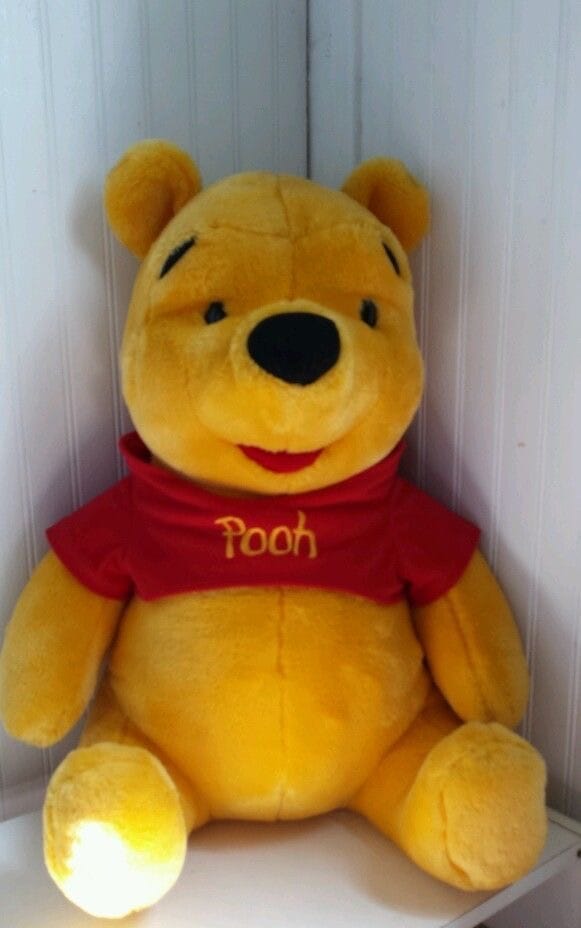 Winnie The Pooh Bear Plush Stuffed Toy   22 inches