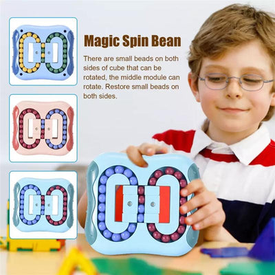 Rotating Magic Beans Cube Fingertip Fidget Toys