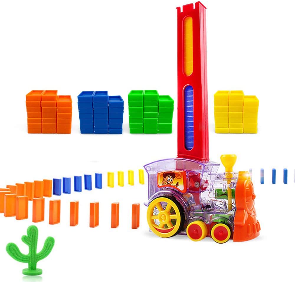 Domino Train Building Blocks Toys